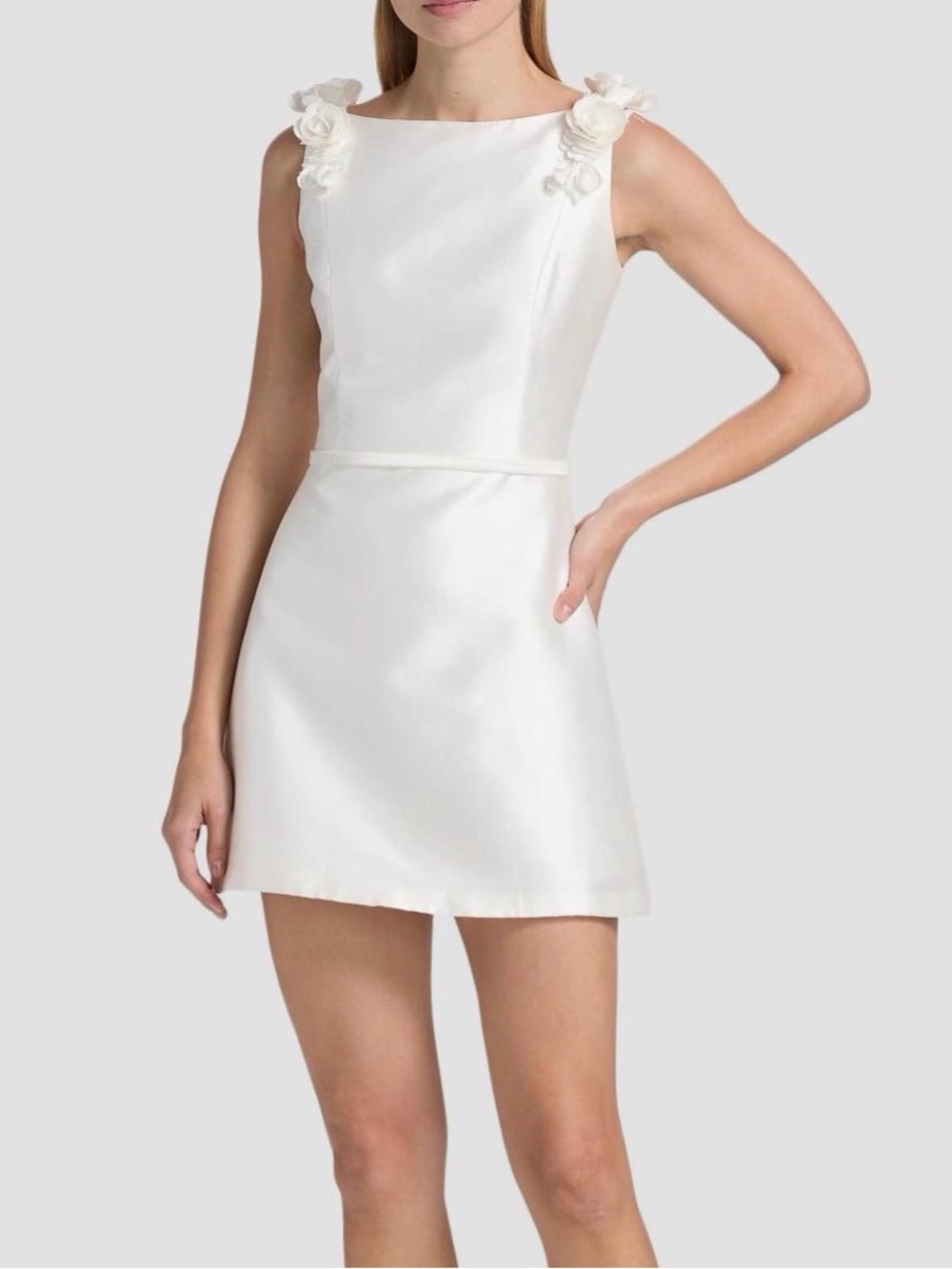 Sachin + Babi Rose Shoulder Mini Dress